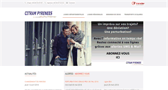 Desktop Screenshot of citrampyrenees.fr