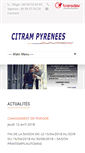 Mobile Screenshot of citrampyrenees.fr